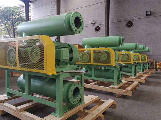 10インチ 80kpa 71.52m3/Min 132kw 鋳鉄 3 ロブ ルーツ ブローバー