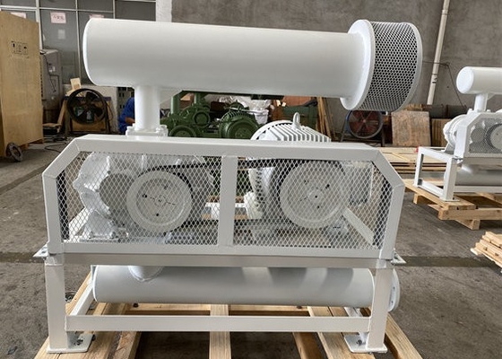 10-80Kpa PRM1500-2200 DN50 水処理用の3つの葉の根吹風機