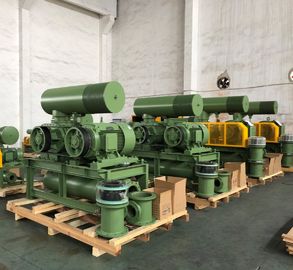 55kW鉄 BKW6005 廃水気流のための3つのローブルーツ吹風機