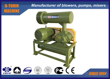 4.89-17.86m3/Min 100mm ポートダイア 10KPA - 50 KPA トライローブルーツ吹風機