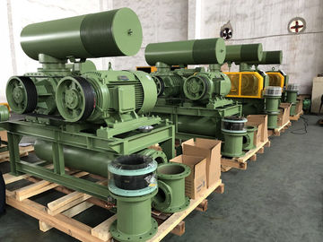 DN200 三葉根吹風機 30-132KW 80KPA 空気冷却回転吹風機