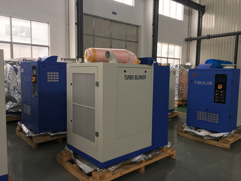 低騒音 環境に優しい空気懸垂 軸承 離心吹風機 60.3-104m3/min フローティング