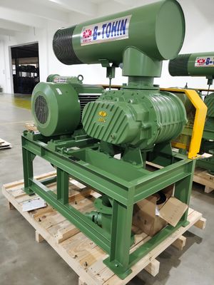 1500rpm水産養殖のための三丸い突出部の根の送風機80Kpaの高圧
